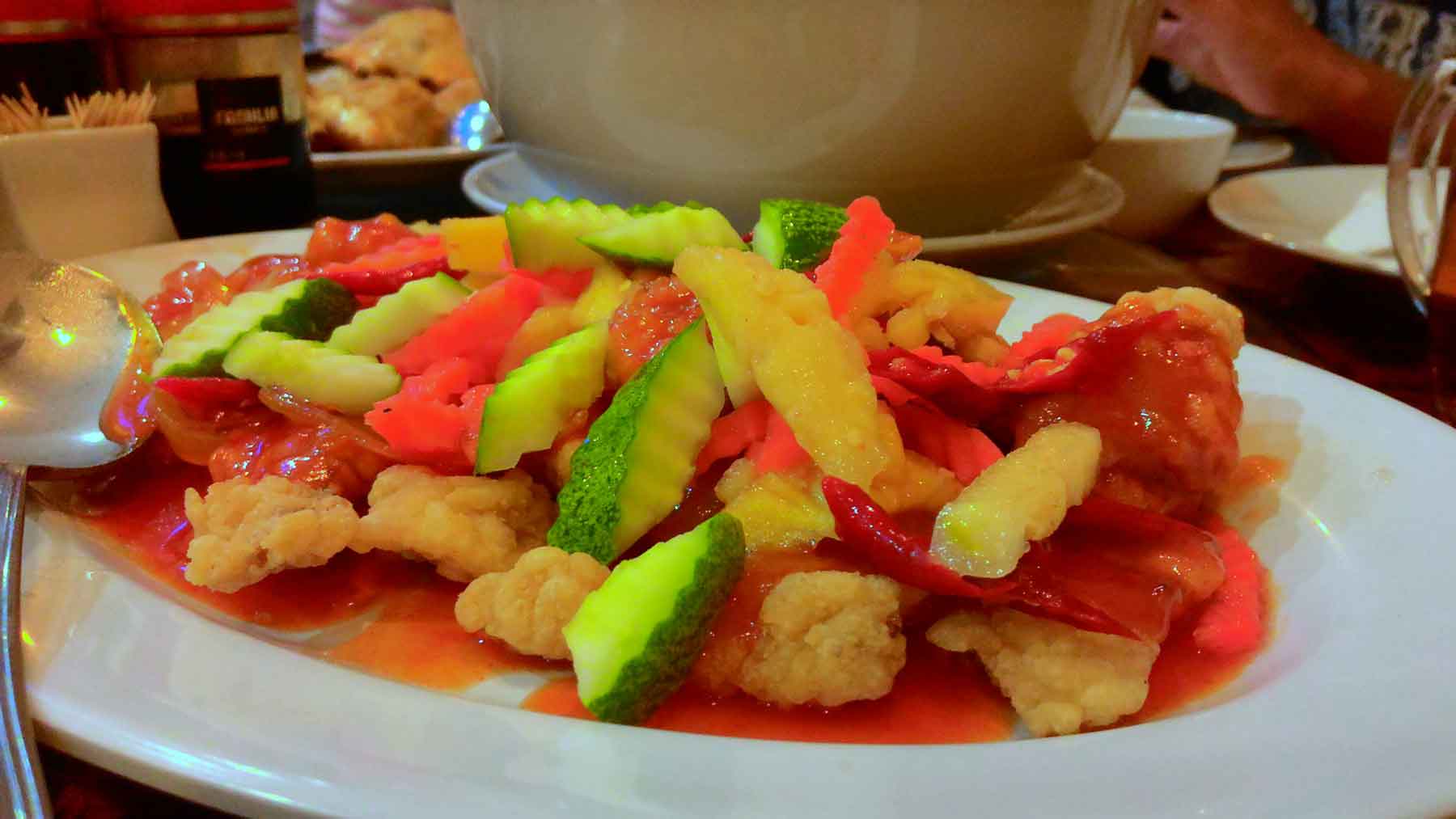 Sayur Segar Ikan Goreng Crispy