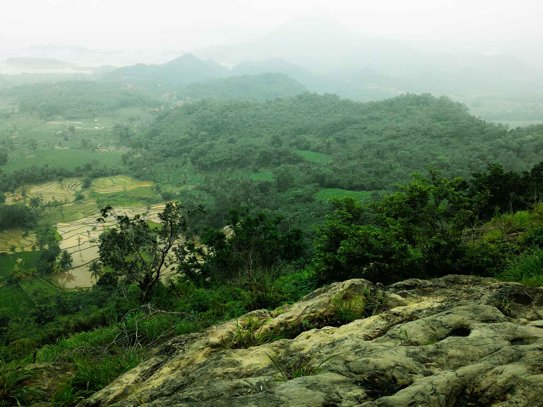 Pemandangan dari Gunung Parang