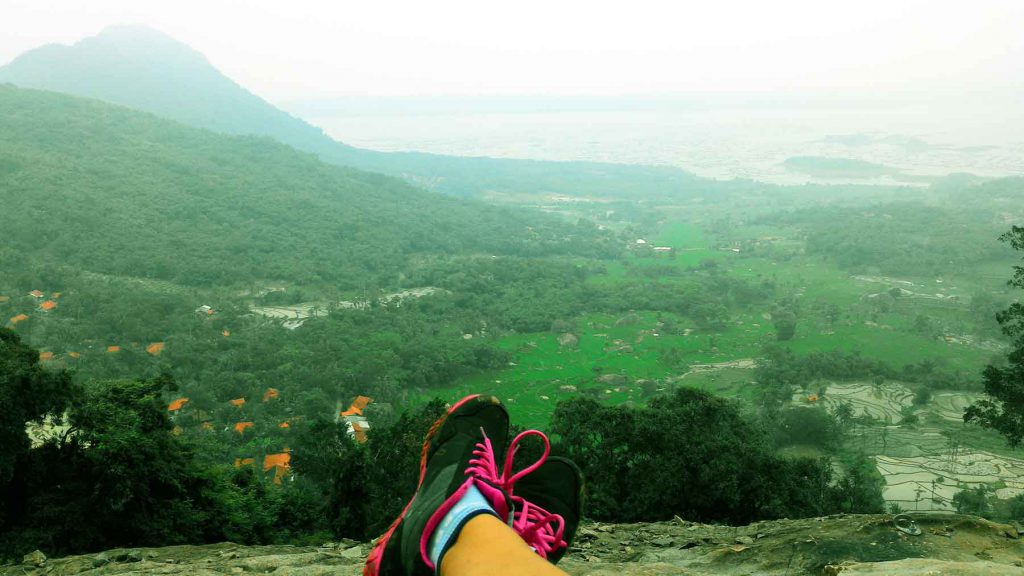 Pemandangan Dari Gunung Parang