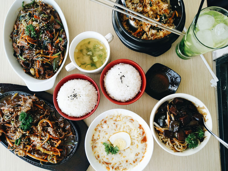 Icip-icip Makanan Korea di Hanbingo Desert Cafe Jogja 