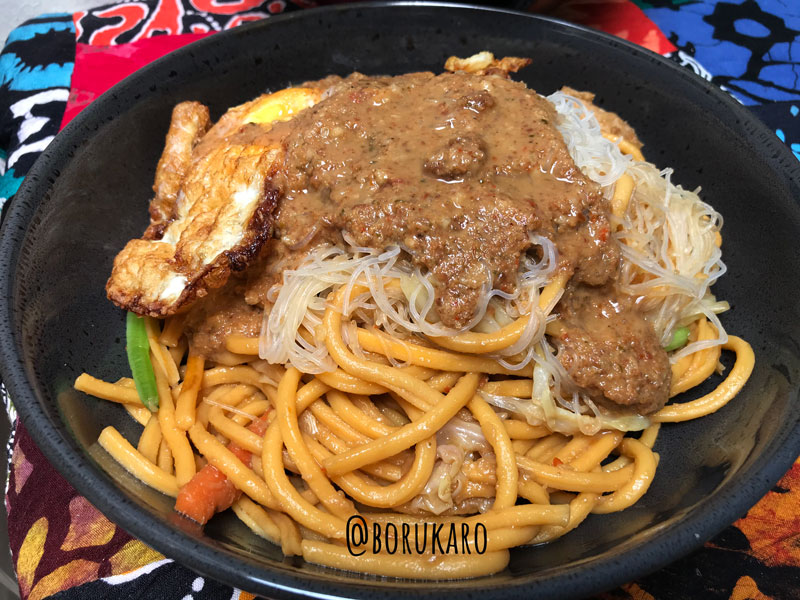 Resep Mie Gomak Goreng Bumbu Kacang Dijamin Enak