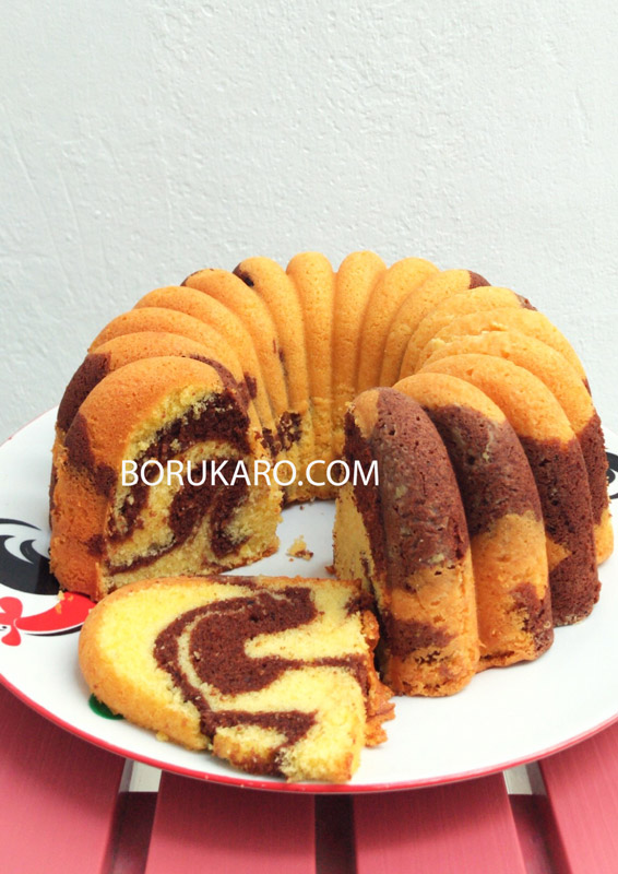 Resep Marble Cake Sederhana Anti Gagal